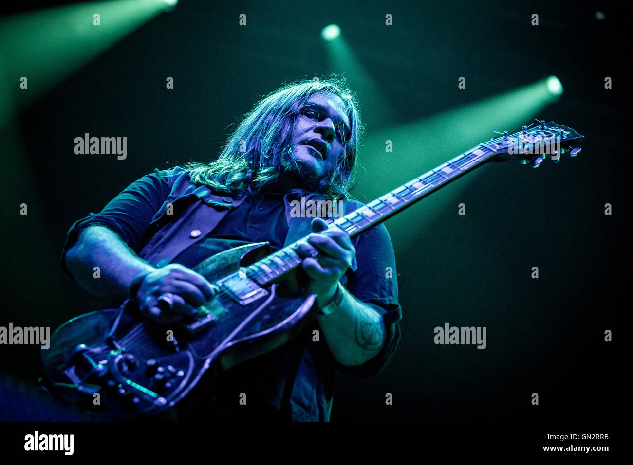 Las Vegas, Nevada, USA. 27. August 2016. Electric Wizard führt bei Psycho Las Vegas at The Joint im Hard Rock Hotel & Casino in Las Vegas, NV am 27. August 2016. Bildnachweis: MediaPunch Inc/Alamy Live-Nachrichten Stockfoto