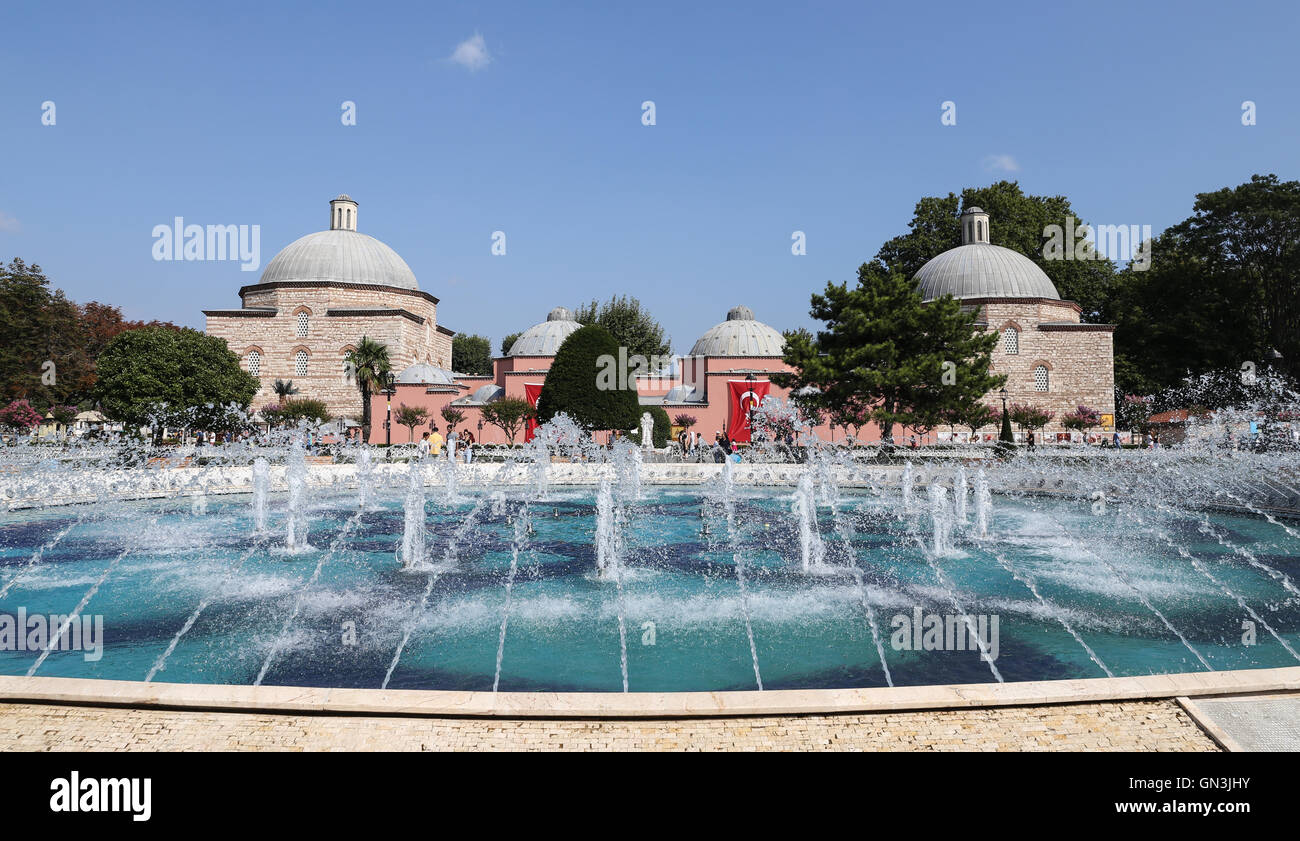 Haseki Hürrem Sultan Bad in der Stadt Istanbul, Türkei Stockfoto