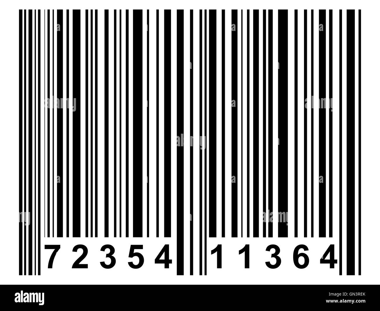 Barcode Stockfoto