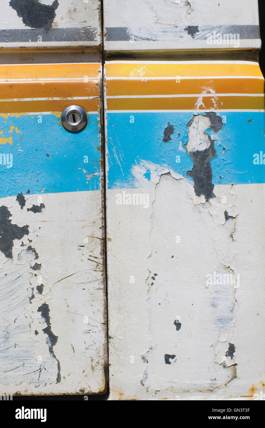 Grunge Metallplatte Hintergrund Stockfoto