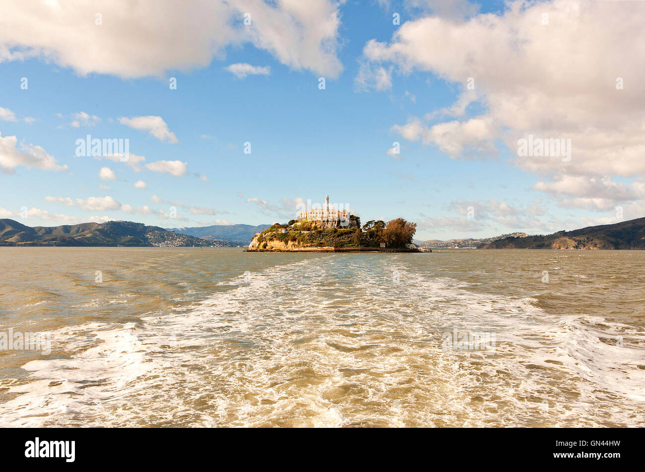 Alcatraz Insel. San Francisco, CA Stockfoto
