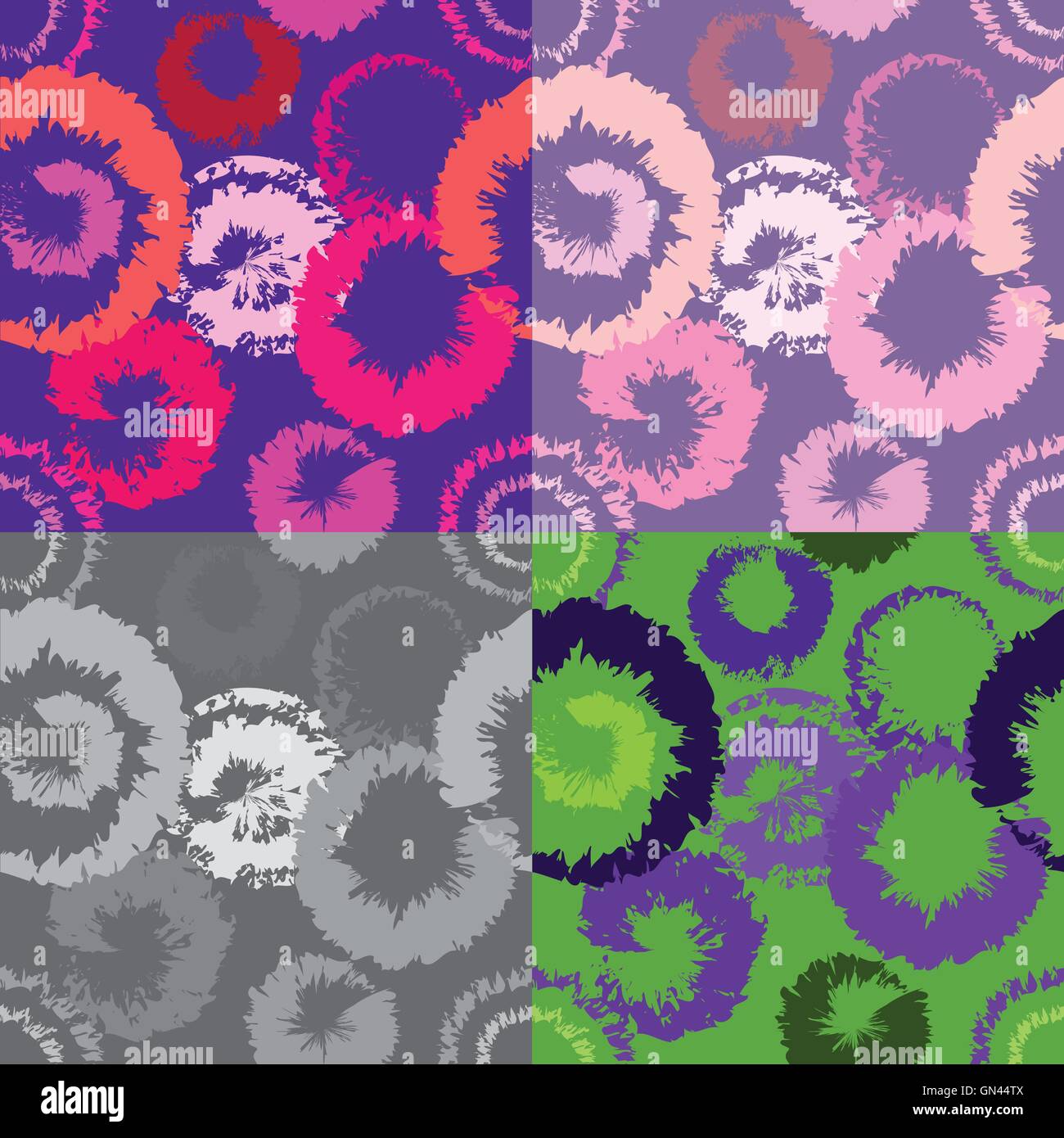 Abstrakte Mode Seamless Pattern Stock Vektor