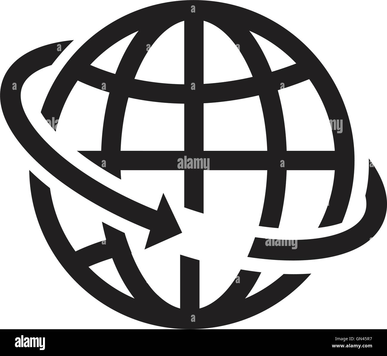 Earth-Vektor-Symbol Stock Vektor Earth-Vektor-Symbol Stock Vektor
