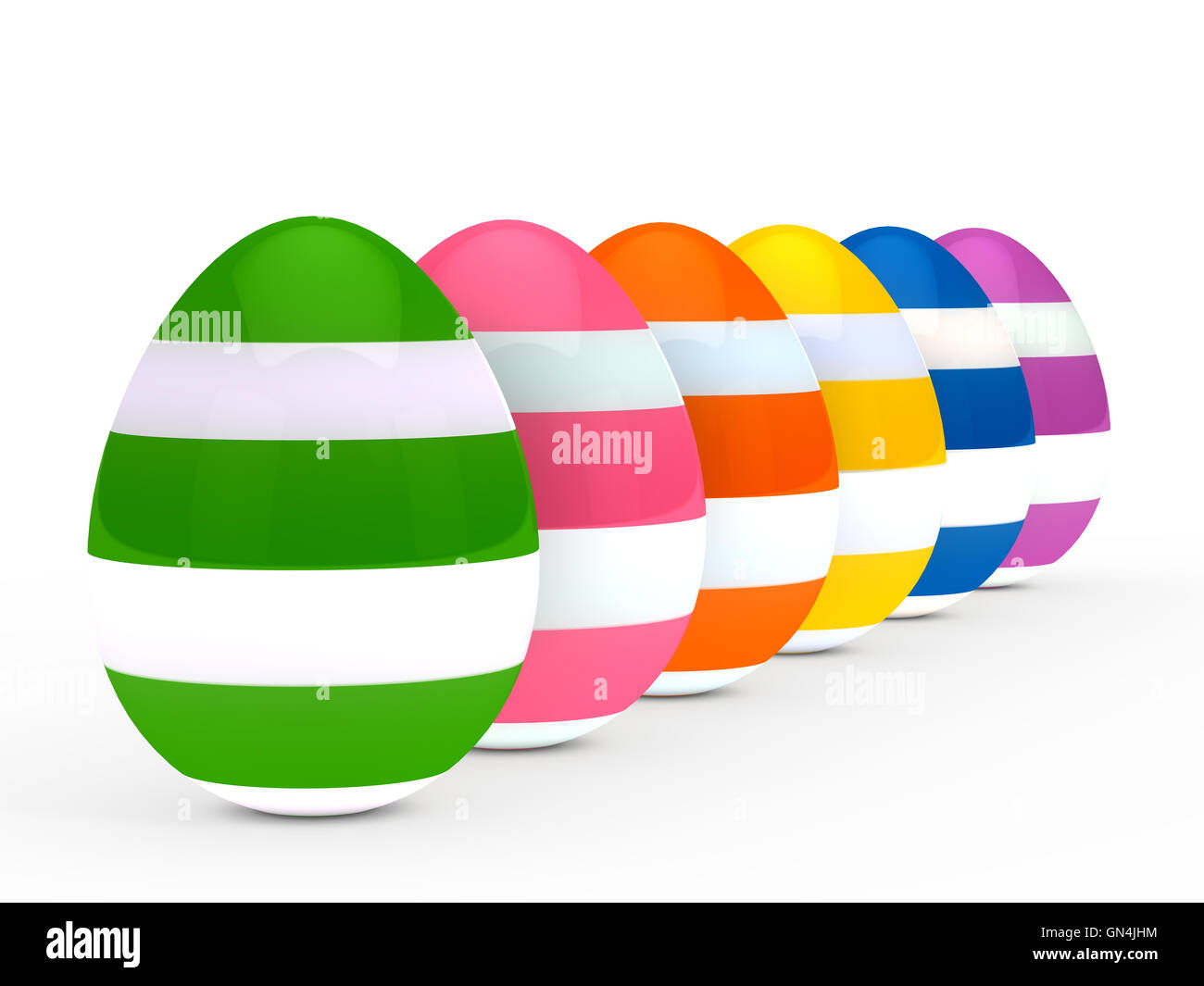 bunten Eiern Serie Stockfoto bunten Eiern Serie Stockfoto