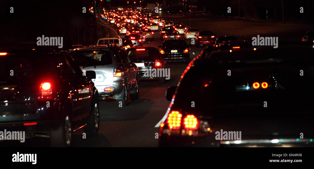 Rush hour Stockfoto