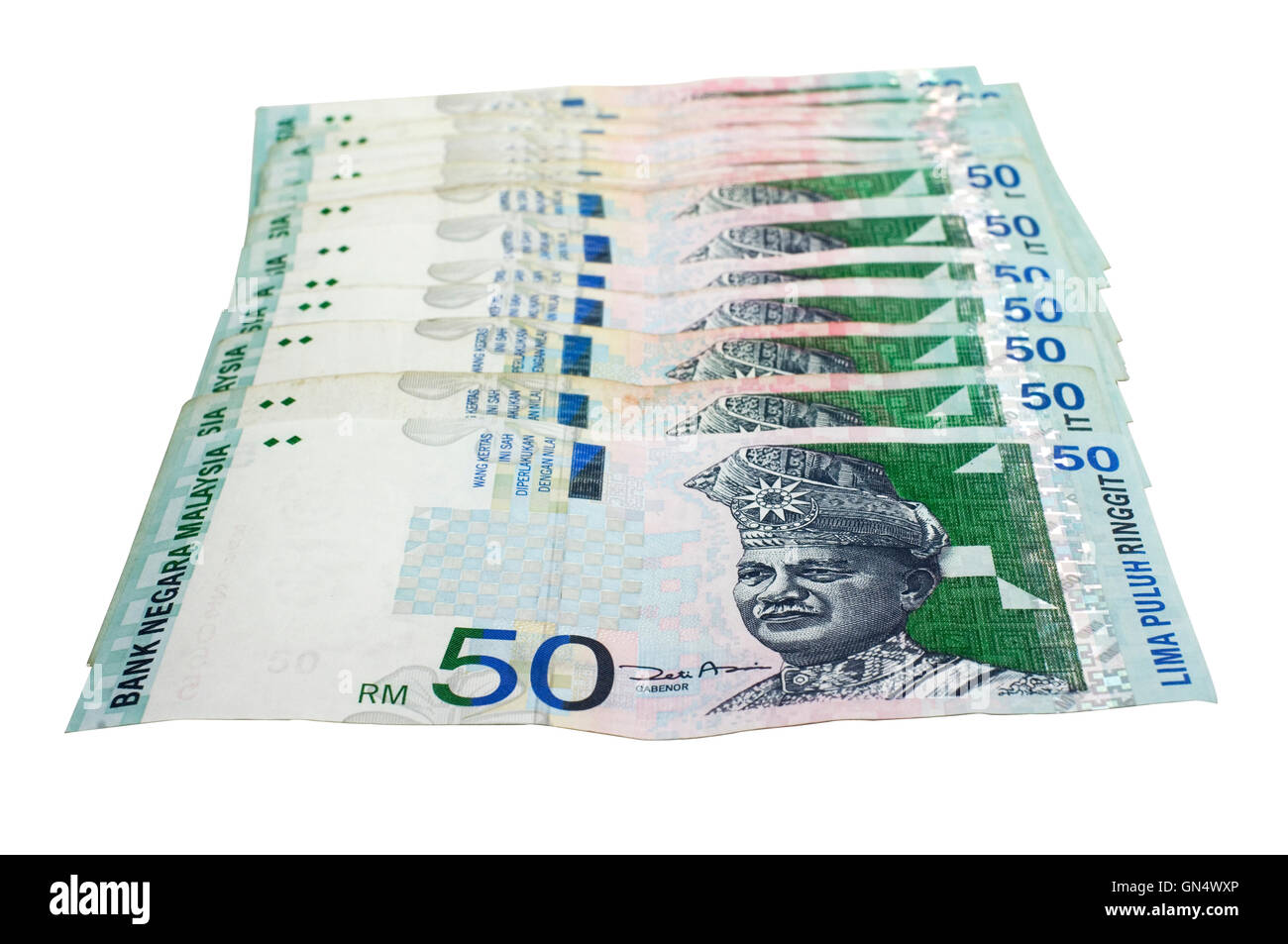 malaysischer ringgit Stockfoto