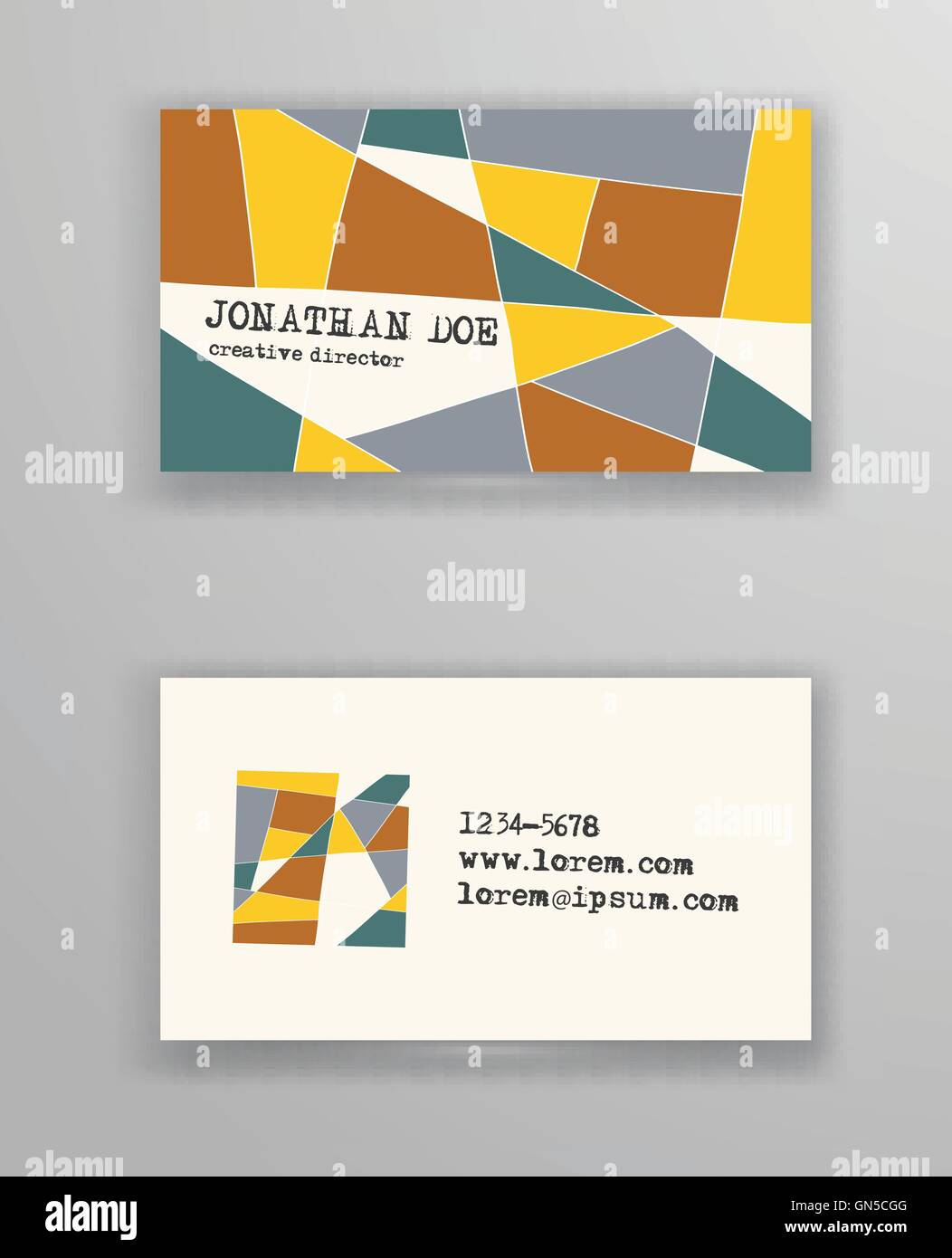 Broschüre mit handgezeichneten Doodle Grenze. Stock Vektor