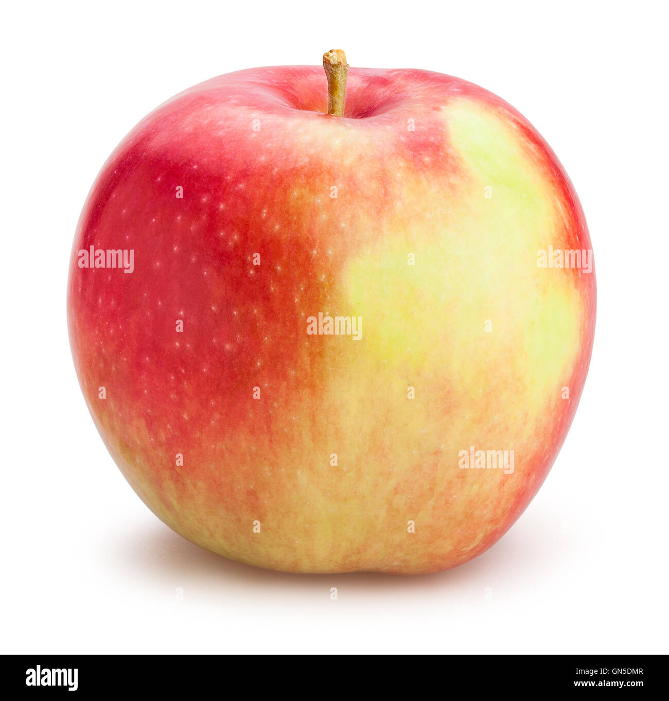 Apfel isoliert Stockfoto