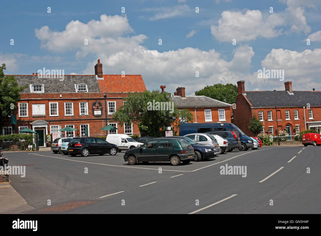 Die alte Brauerei Haus Reepham, Norfolk Stockfoto