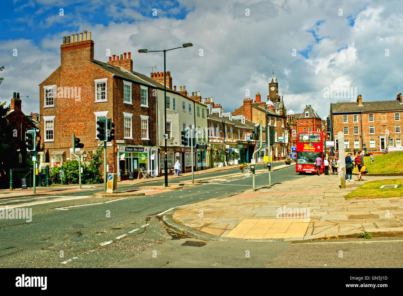 Tower Street, York Stockfoto