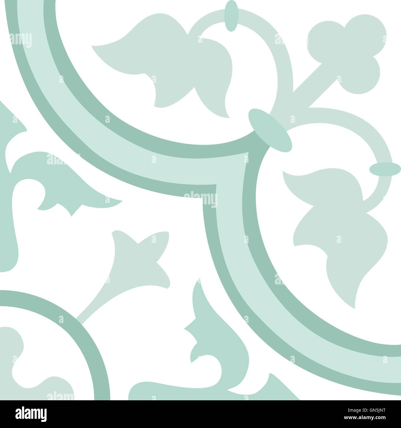 Nahtlose bunten Ornament Fliesen Stock Vektor