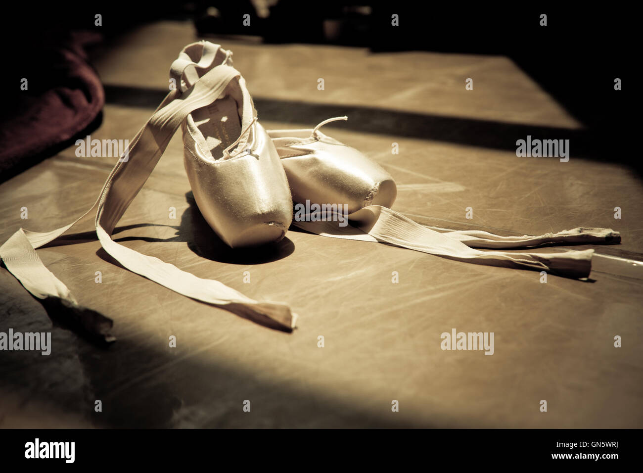 Ballettschuhe Stockfoto