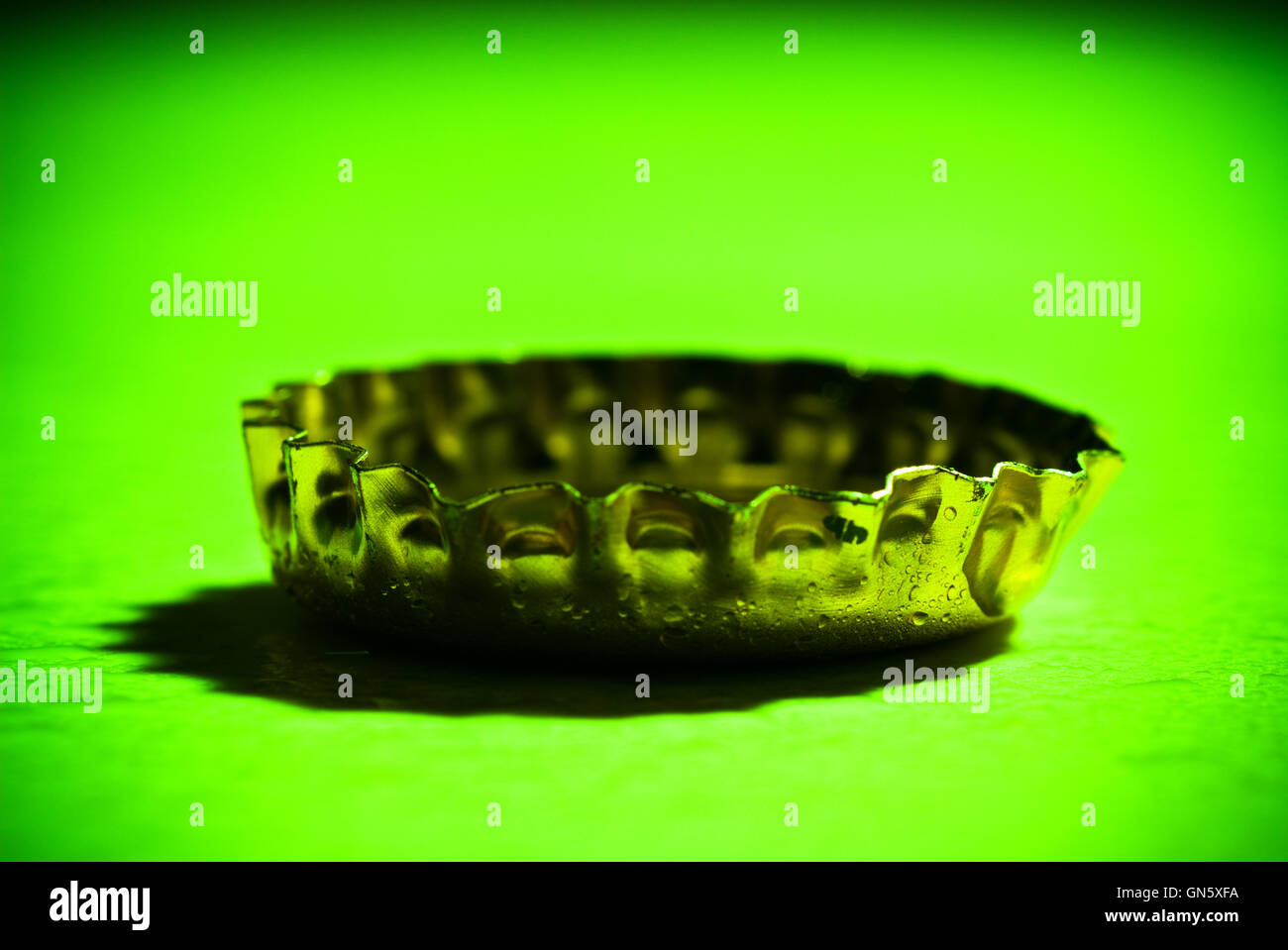 Bier-GAP-Nahaufnahme Stockfoto