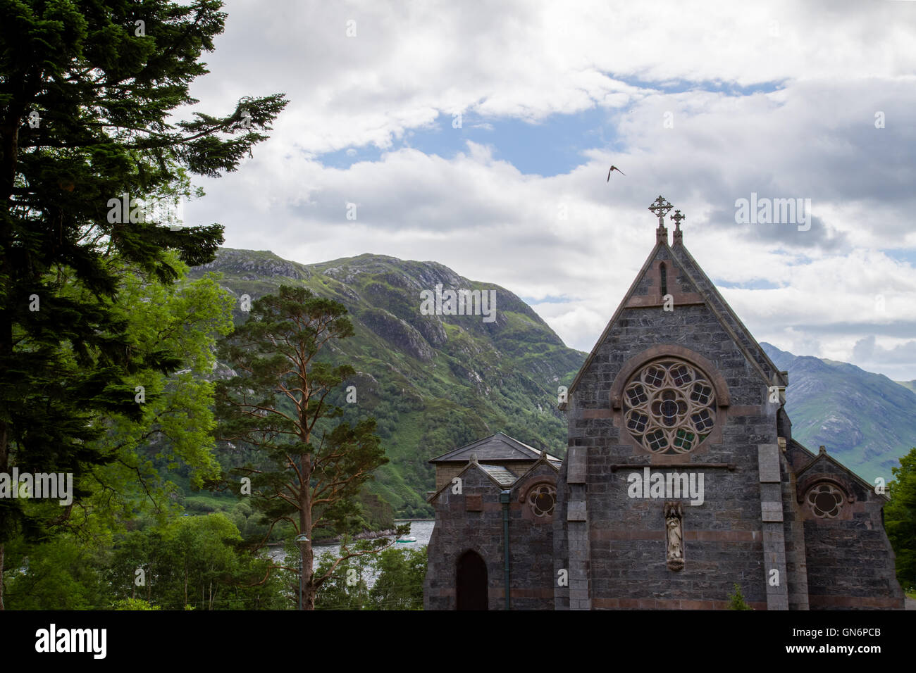 Kirche St. Maria und St. Finnan, Schottland Stockfoto