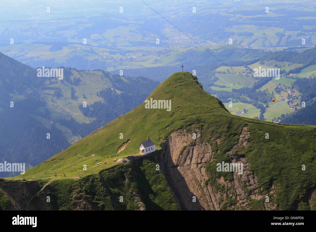 Kapelle Klimsenhorn, Schweiz Stockfoto