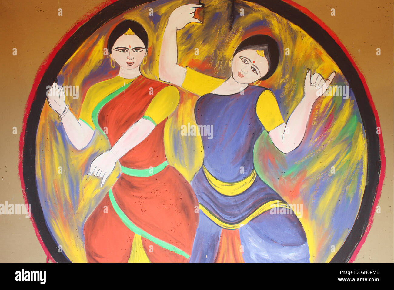 Zwei Tanzende Frauen Stockfotos und -bilder Kaufen - Alamy
