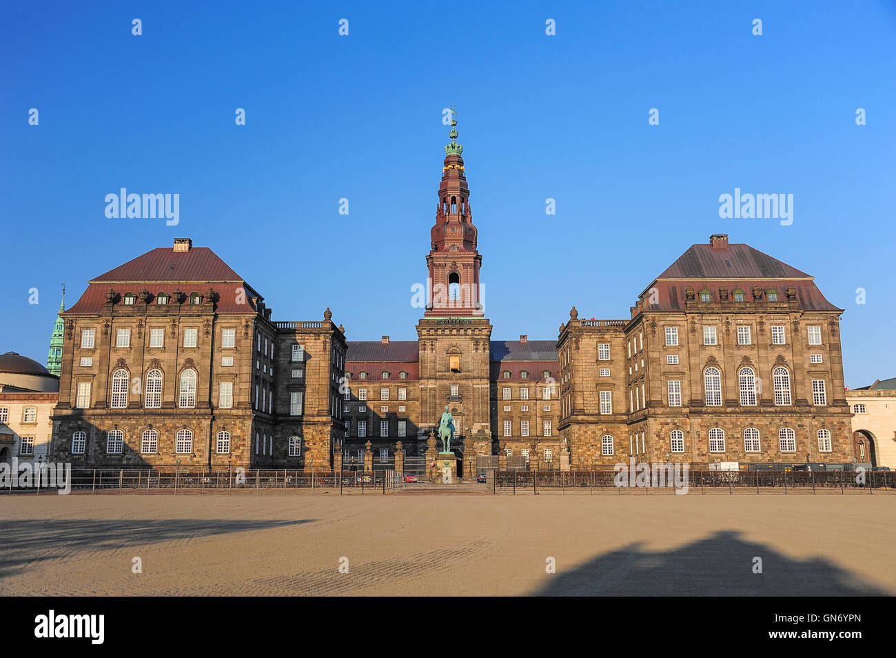 Schloss Christiansborg, Kopenhagen, Dänemark Stockfoto