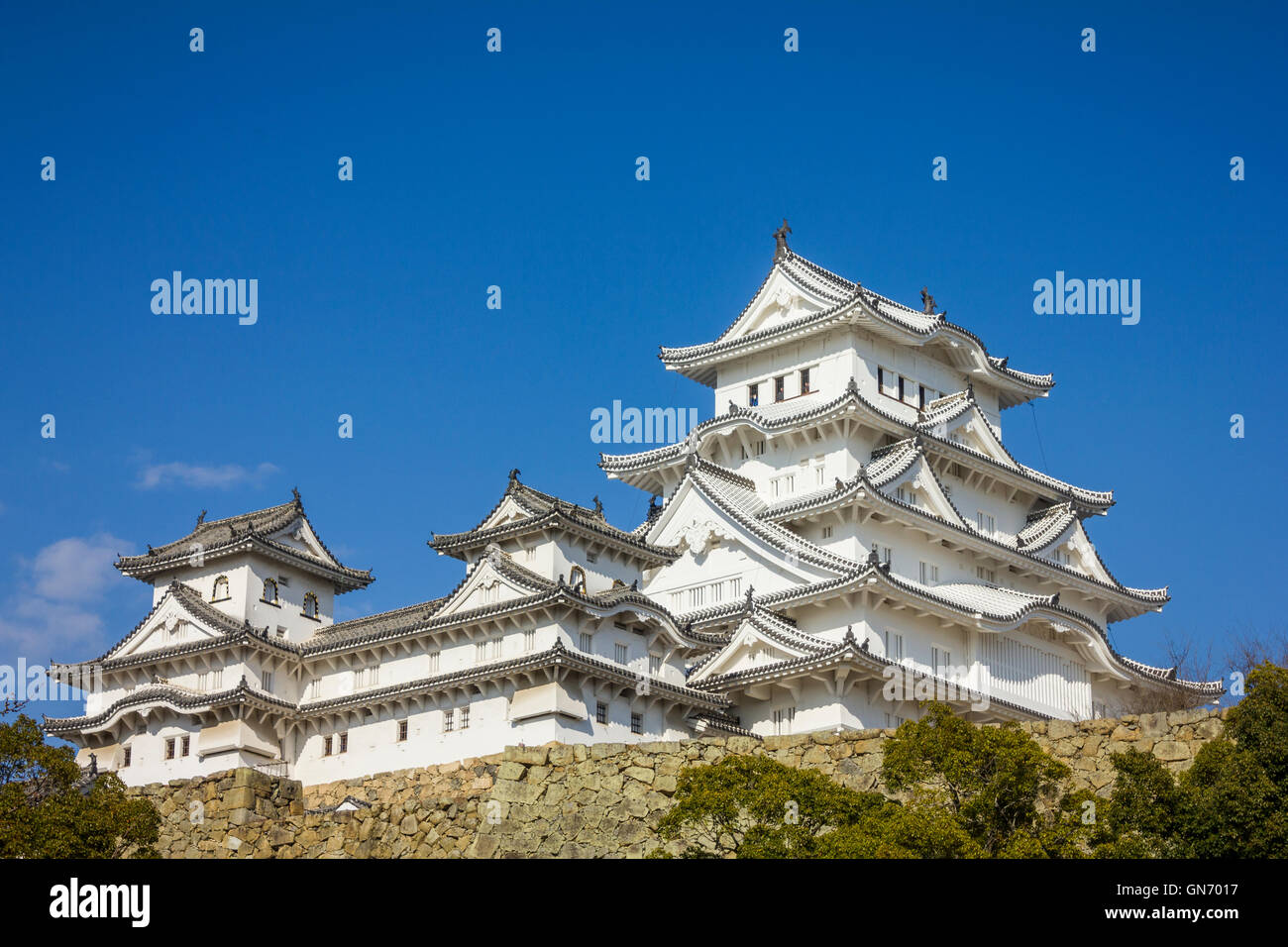 Burg Himeji in der Präfektur Hyogo, Japan Stockfoto