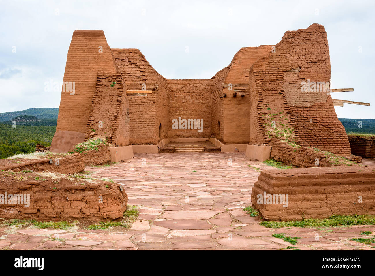 Pecos nationaler historischer Park Stockfoto