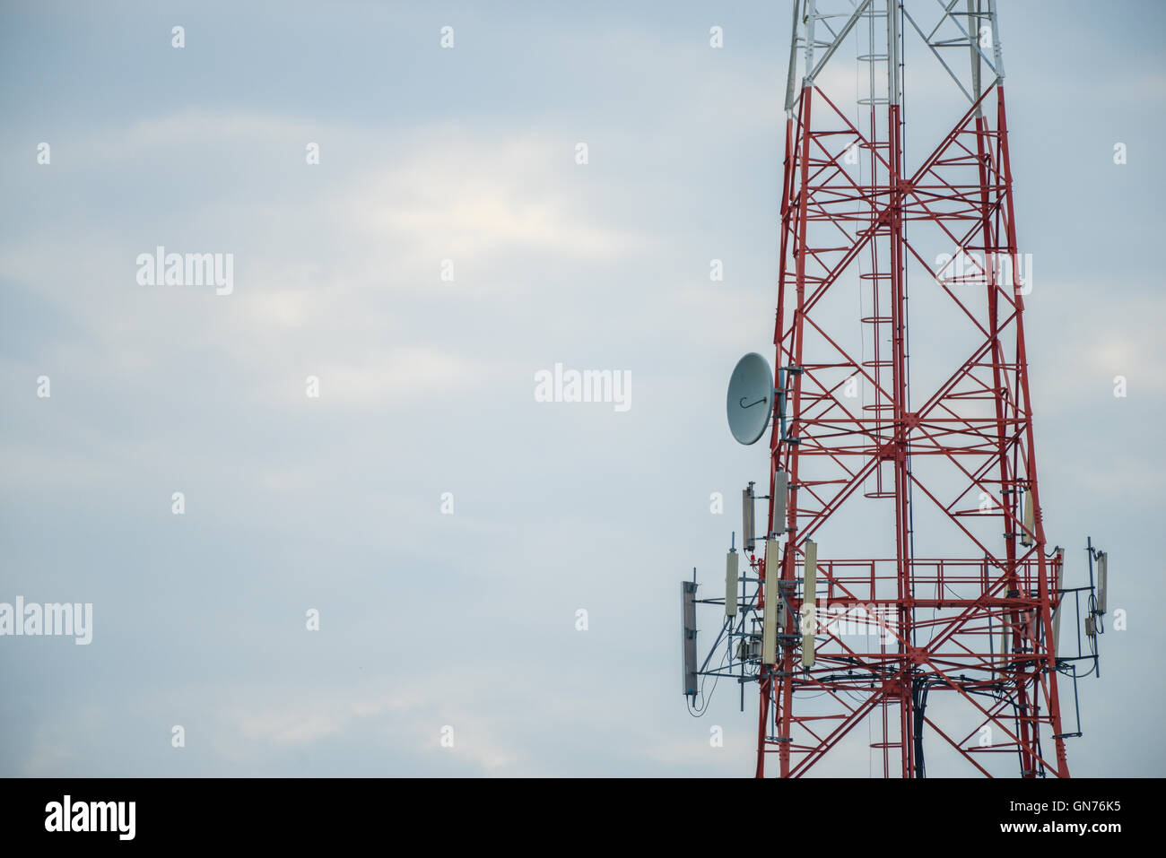 Telecommunication Tower Stockfoto
