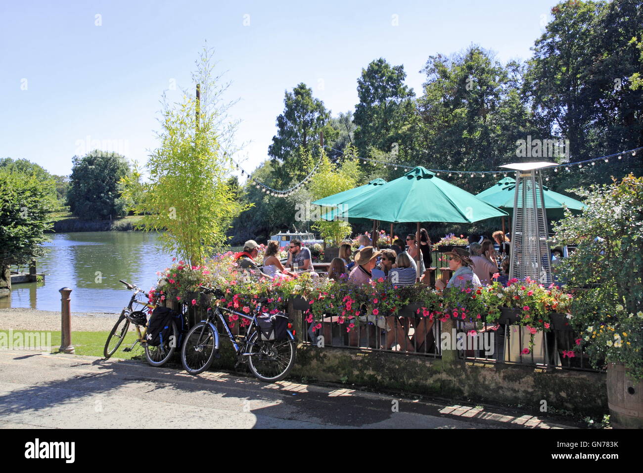 White Swan Pub, Riverside, Twickenham, Greater London, England, Großbritannien, Vereinigtes Königreich UK, Europa Stockfoto