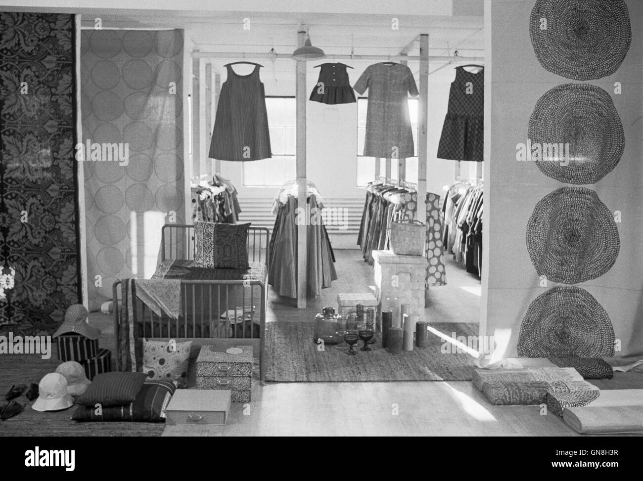 Benjamin C. Thompsons Designforschung Lager in Cambridge, Massachusetts, 1964. Stockfoto