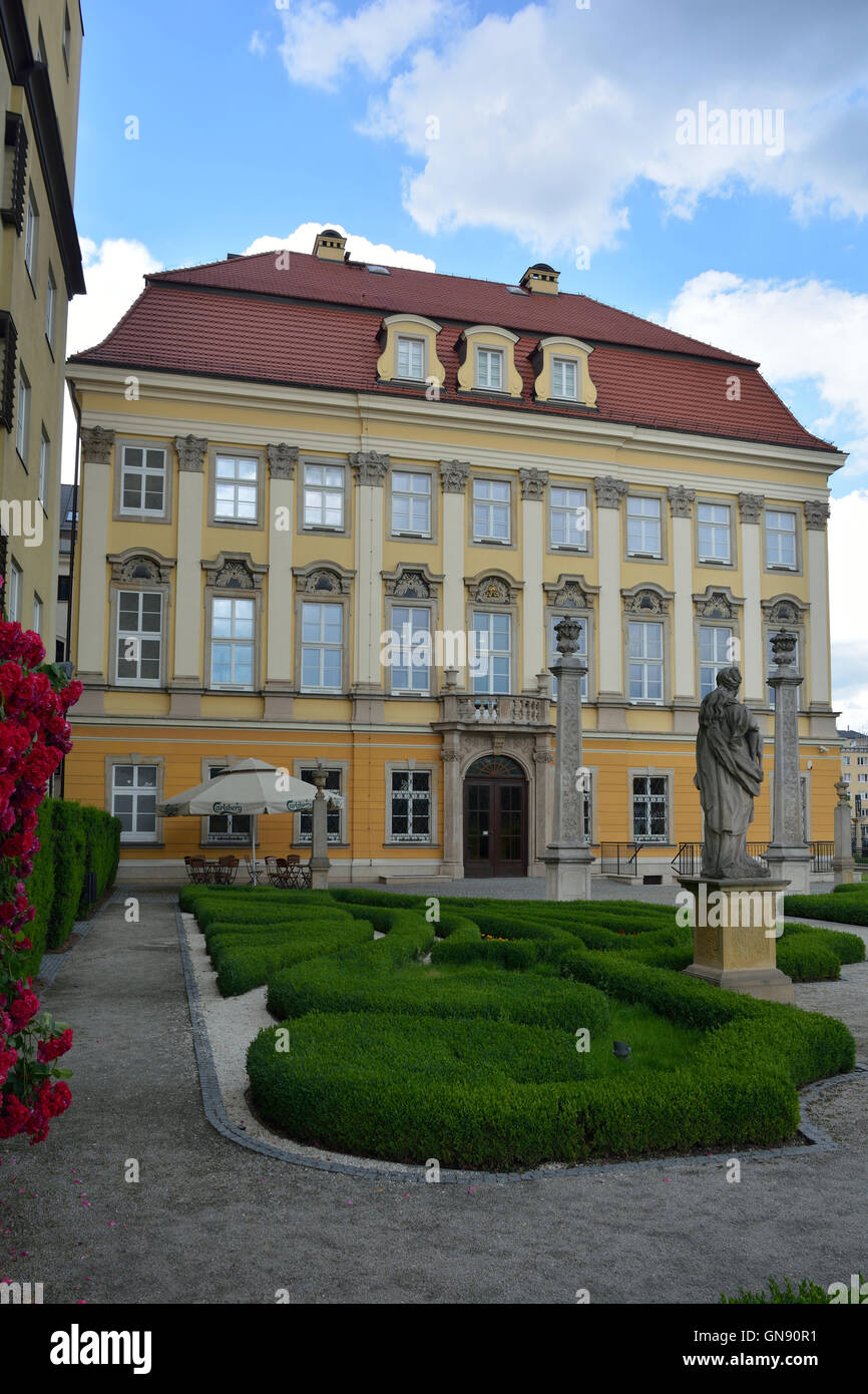 Royal Palace von Wroclaw in Polen - Palac Krolewski. Stockfoto