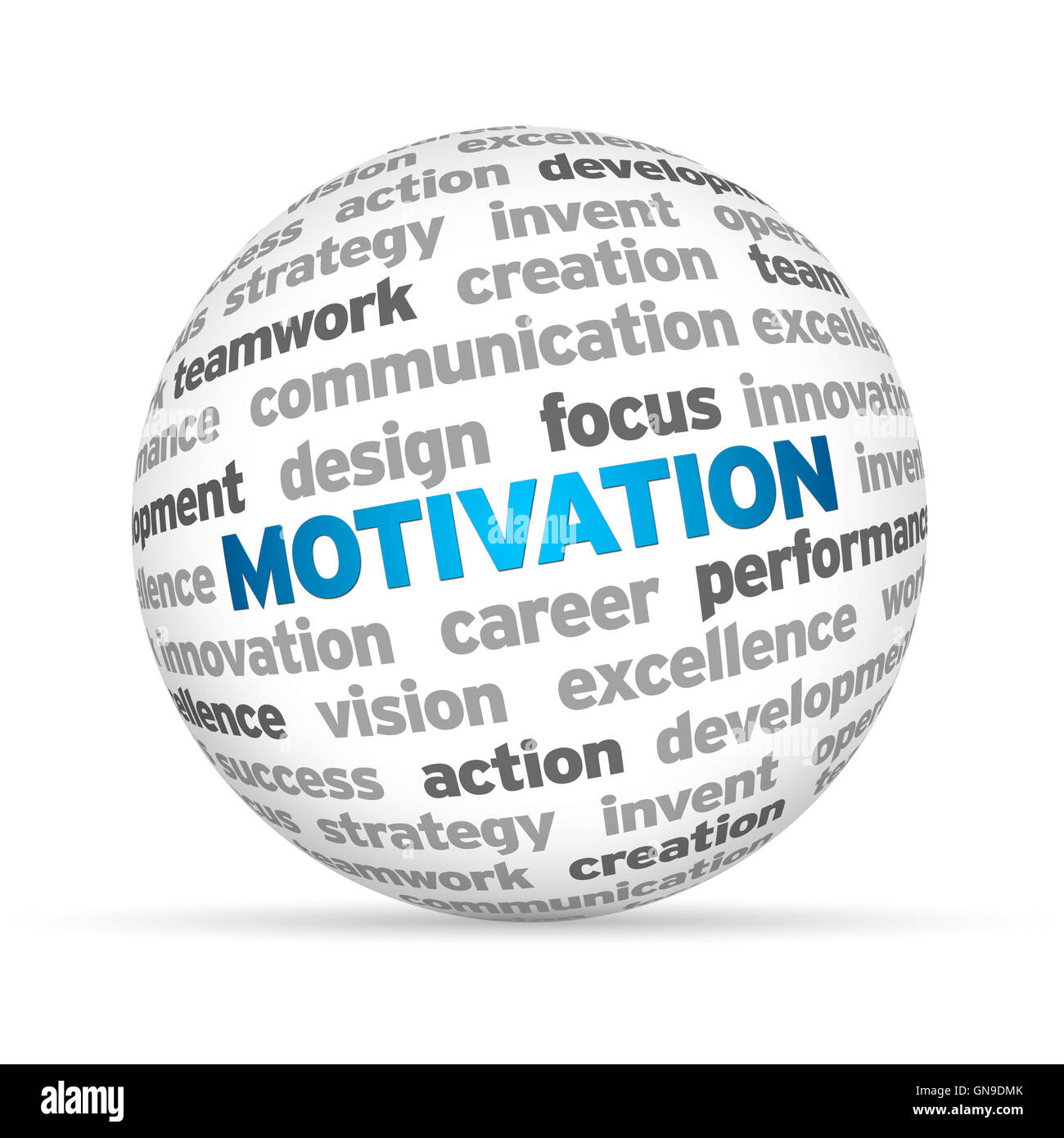 Motivation Stockfoto