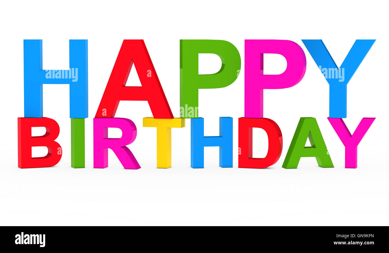 Herzlichen Glückwunsch zum Geburtstag Stockfoto Herzlichen Glückwunsch zum Geburtstag Stockfoto