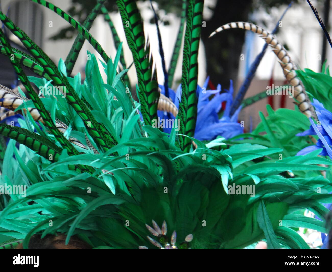 Notting Hill Carnival Finale Grande Parade 29. August 2016, Notting Hill, London, UK Credit: Nastia M/Alamy Live-Nachrichten Stockfoto