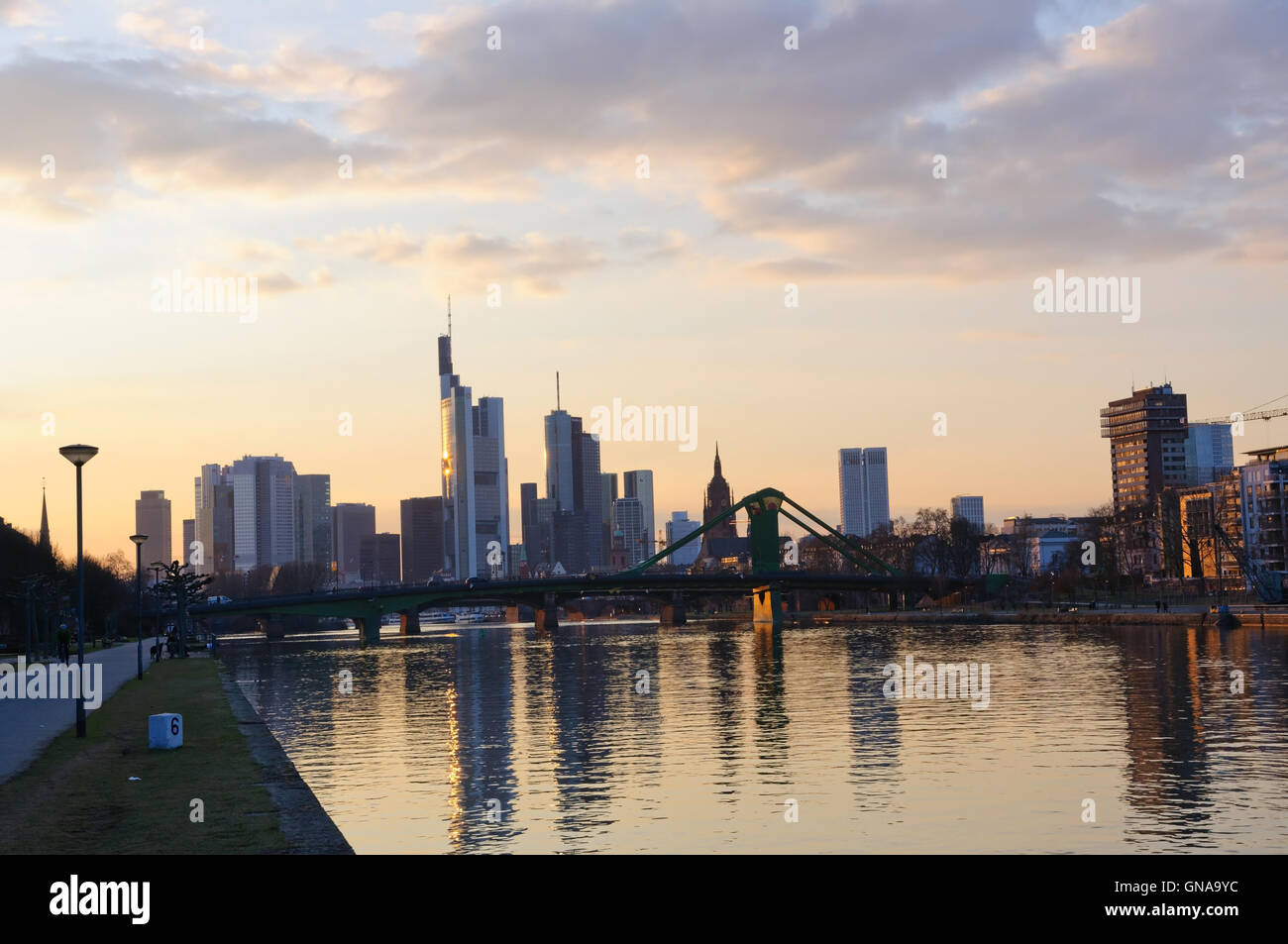 Frankfurt Am Main, Deutschland Stockfoto