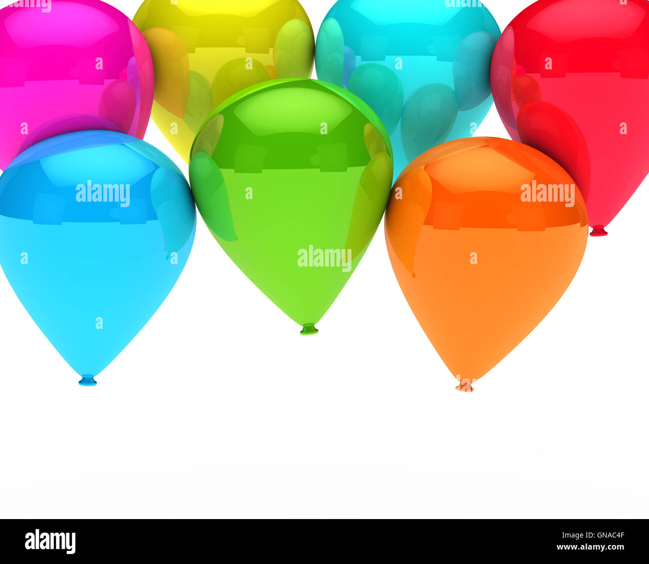 bunte Luftballons Stockfoto bunte Luftballons Stockfoto