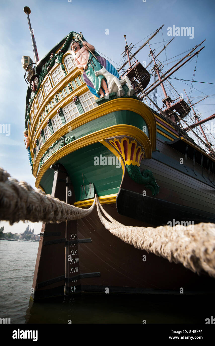 Achtern VOC-Schiff-Stern groß Stockfotografie - Alamy