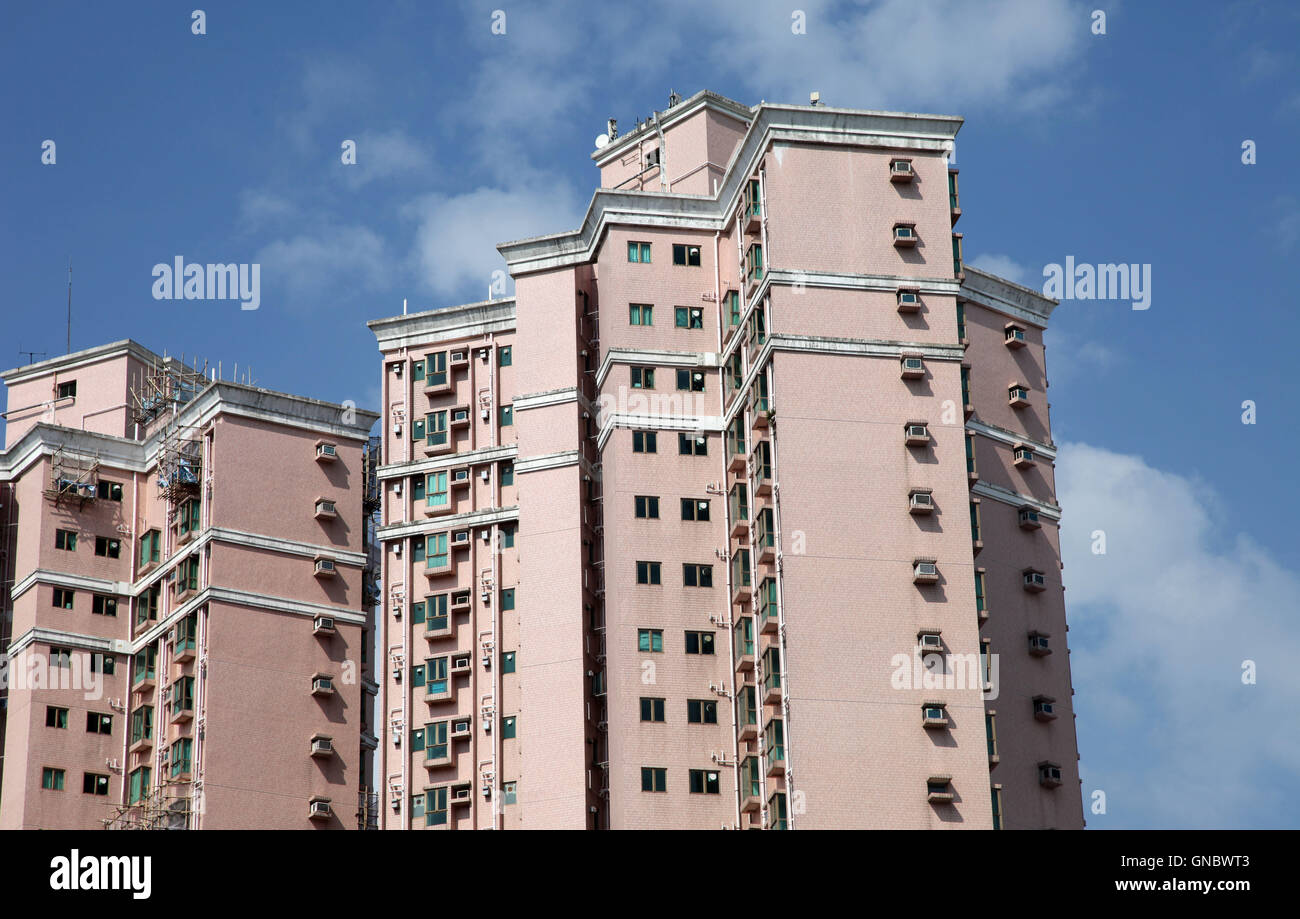 Es ist ein Foto des Towers in Hongkong Stockfoto