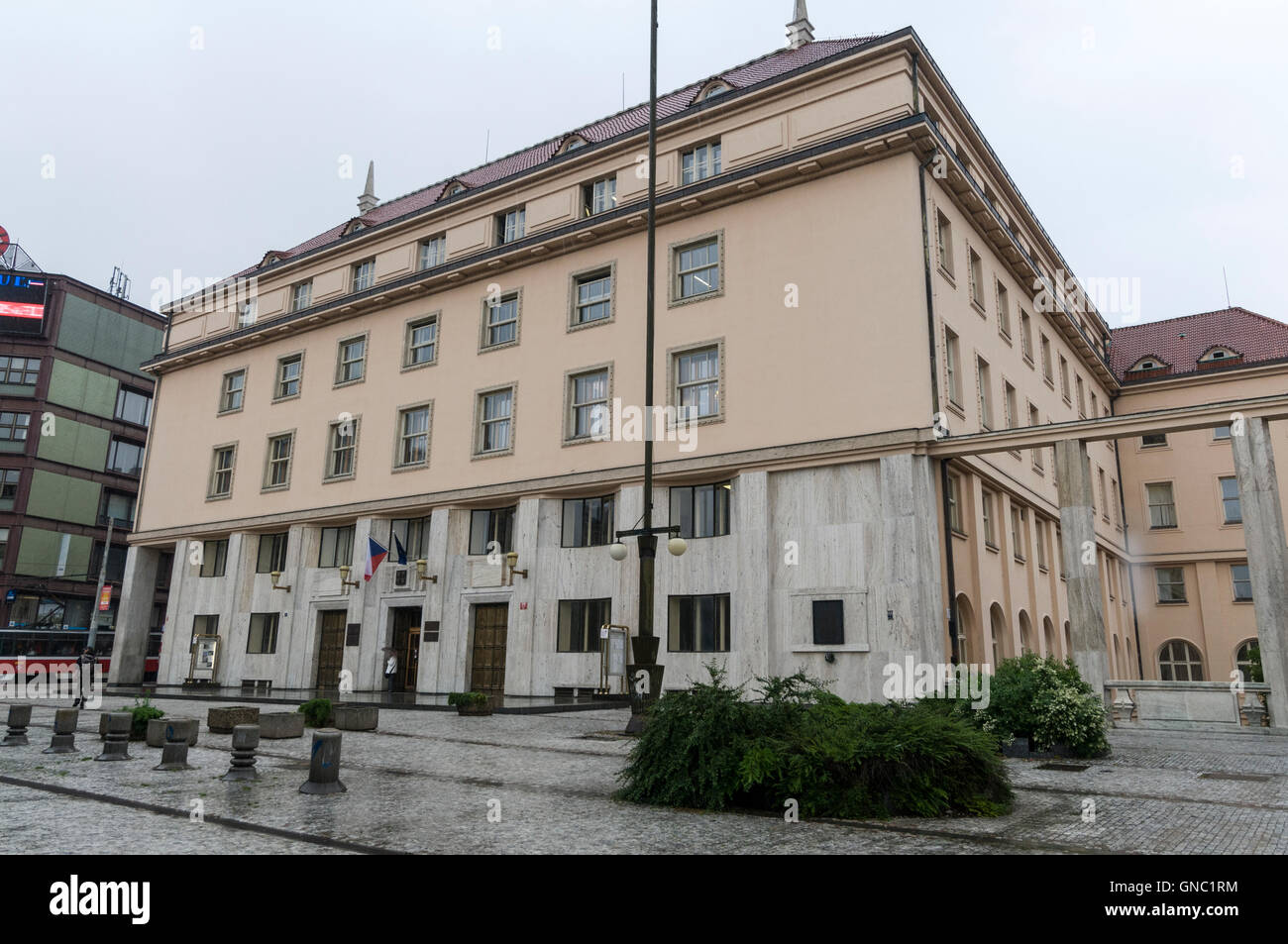 Tschechischen Ministerium für Gesundheit (Ministerstvo Zdravotnictví) bei Palackého náměstí in Prag, Tschechische Republik Stockfoto