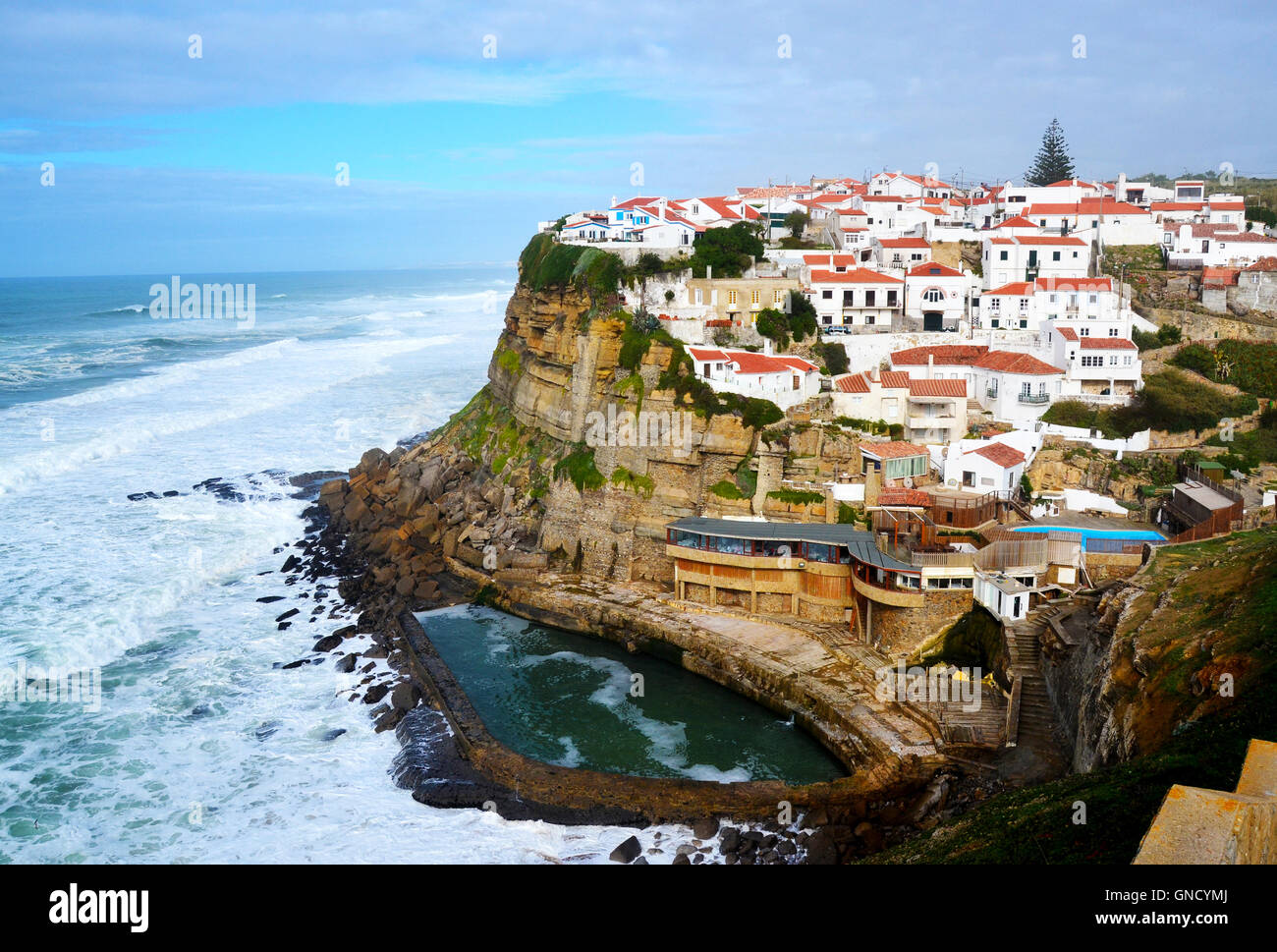 Azenhas Do Mar, Portugal Stockfoto