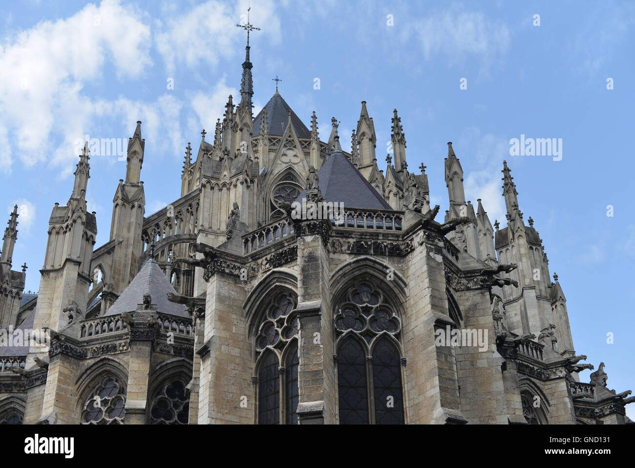 Kathedrale unserer lieben Frau von Amiens, UNESCO-Weltkulturerbe, Amiens, Somme-Abteilung, Picardie, Frankreich Stockfoto