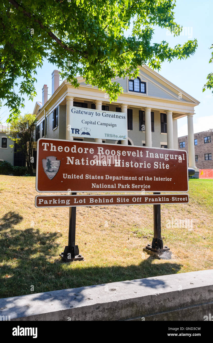 Theodore Roosevelt Inaugural National Historic Site Stockfoto