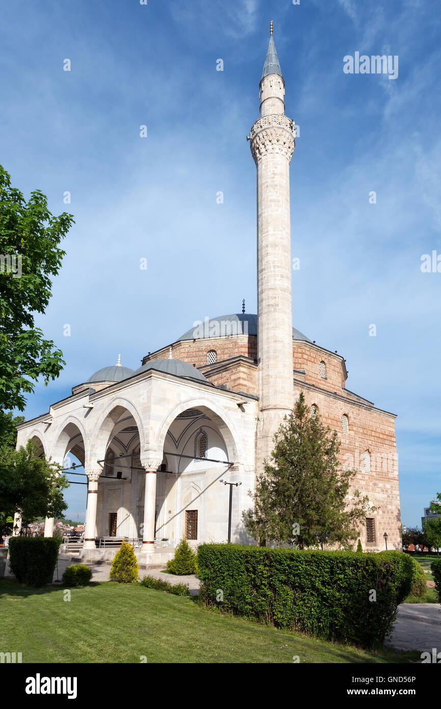 Mustafa Pascha-Moschee befindet sich in dem alten Basar von Skopje, Mazedonien Stockfoto