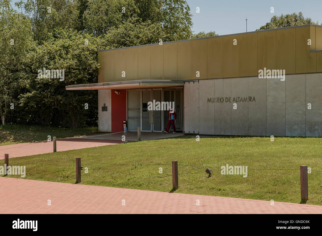 Museum von Altamira bei Santillana Del Mar Dorf, Kantabrien, Spanien Stockfoto