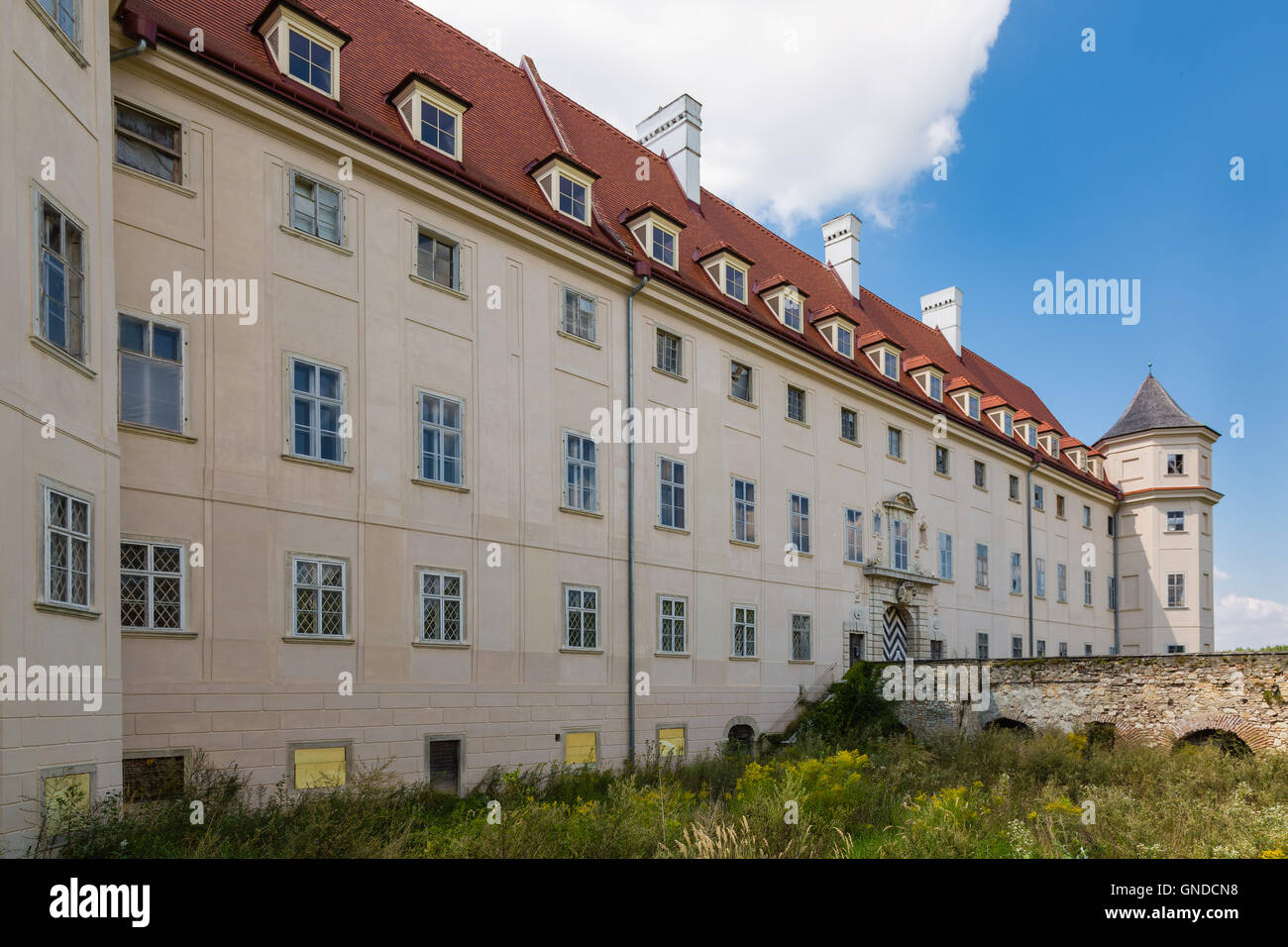 Barock und Renaissance Schloss Petronell in Niederösterreich (Rekonstruktion) Stockfoto