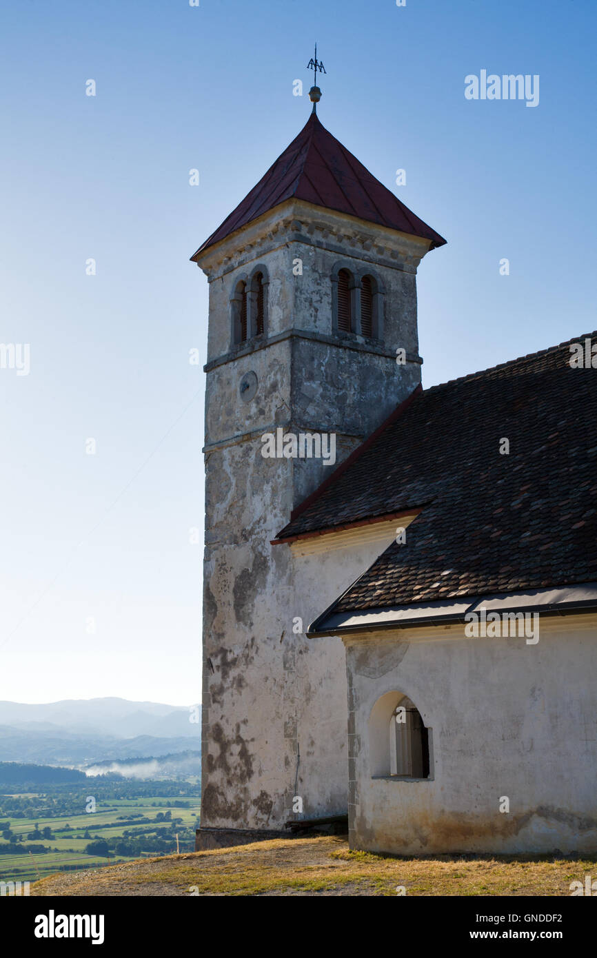 Weiche Abendlicht über die Kirche der Heiligen Anna (Sveta Ana). Sveta