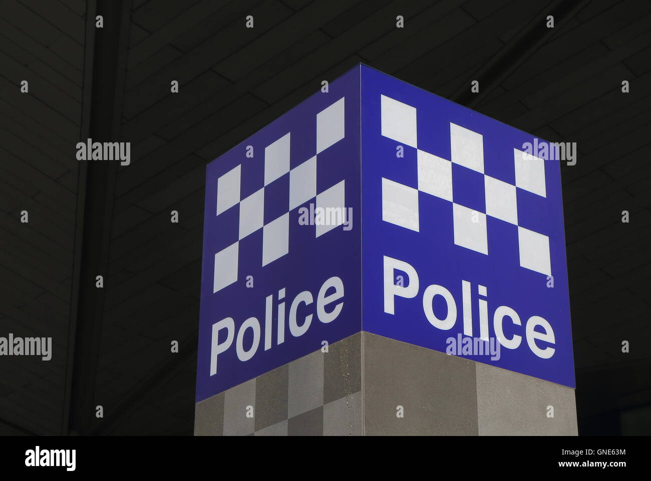 Australische Polizei. Stockfoto