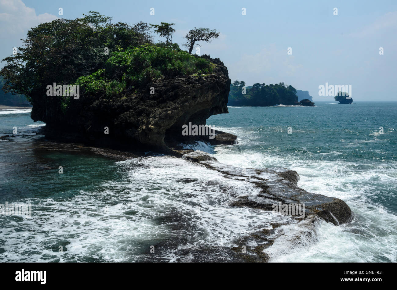 Madasari Strand Stockfoto