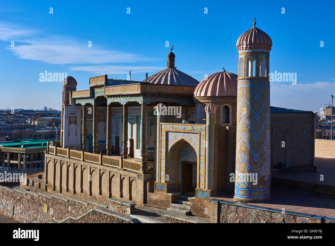 Usbekistan, Samarkand, UNESCO-Welterbe, Khuja Khidr Moschee Stockfoto