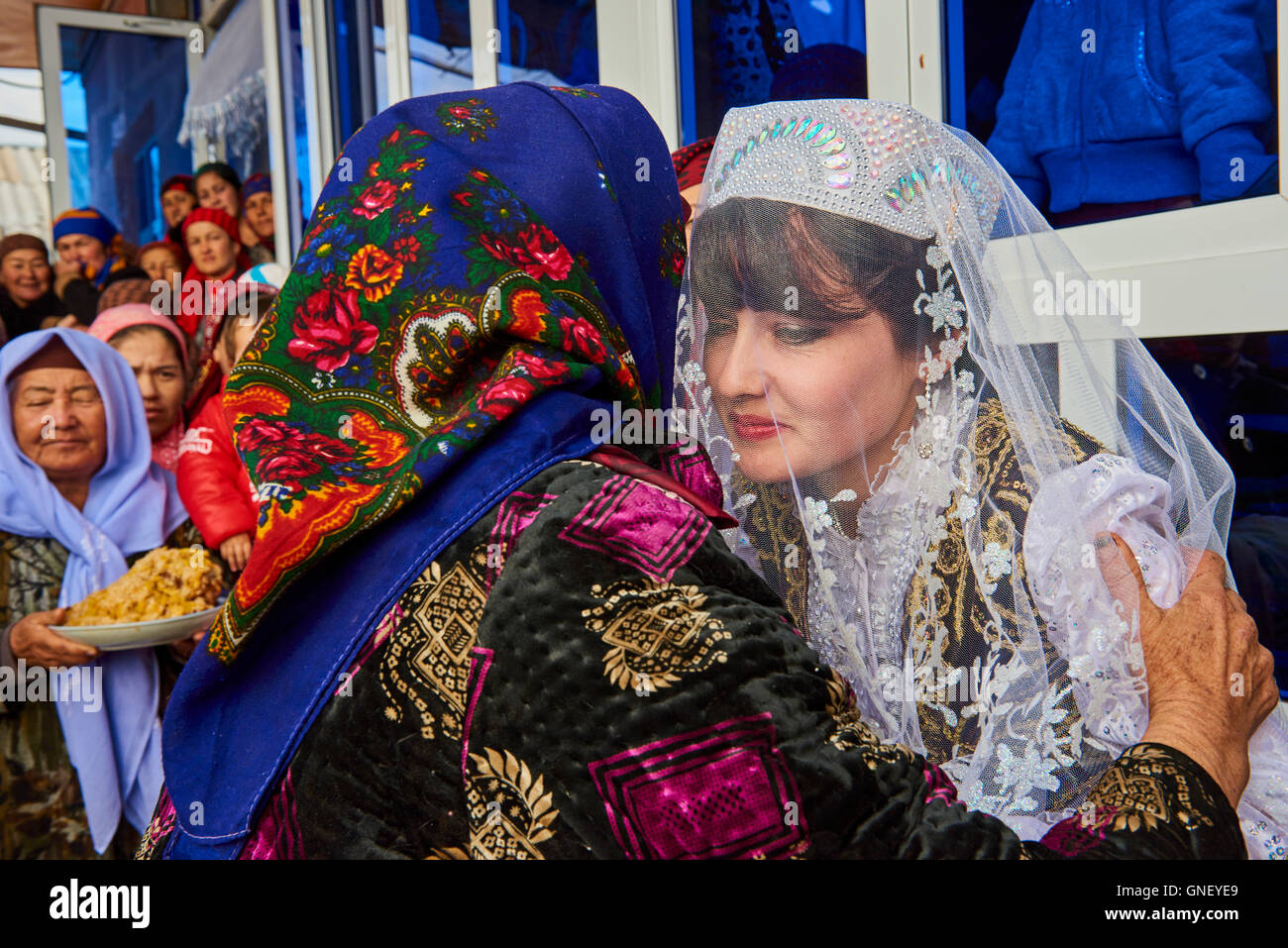 Usbekistan, Kachka Daria Region, Chakhrisabz, usbekische Hochzeit Stockfoto