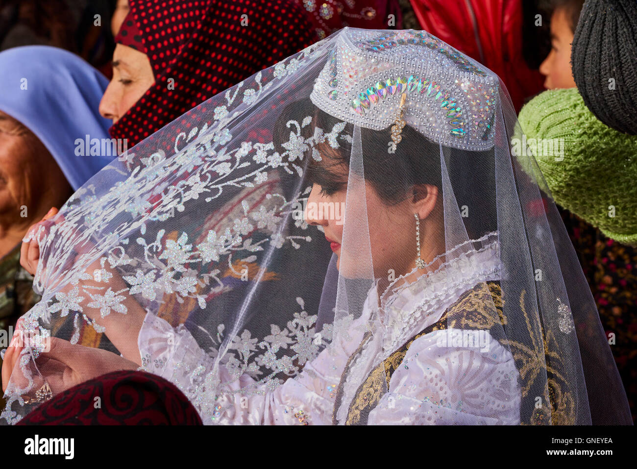 Usbekistan, Kachka Daria Region, Chakhrisabz, usbekische Hochzeit Stockfoto