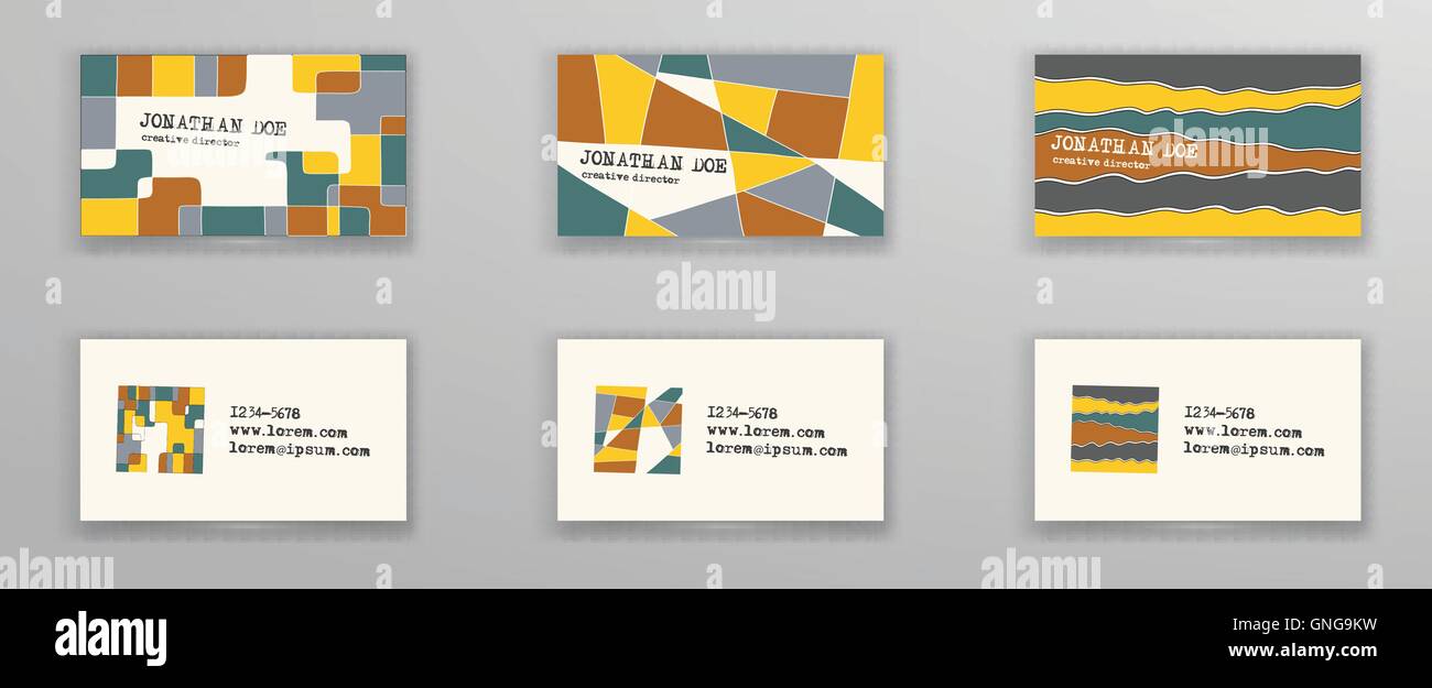 Broschüre mit handgezeichneten Doodle Grenze. Stock Vektor