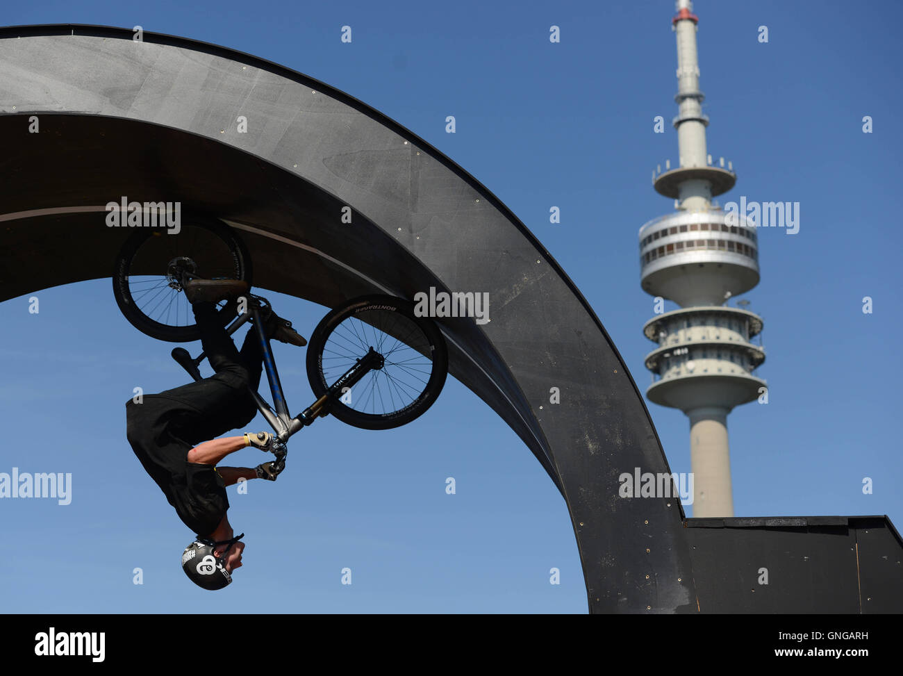 München-Maische im Olympiapark in München, 2014 Stockfoto