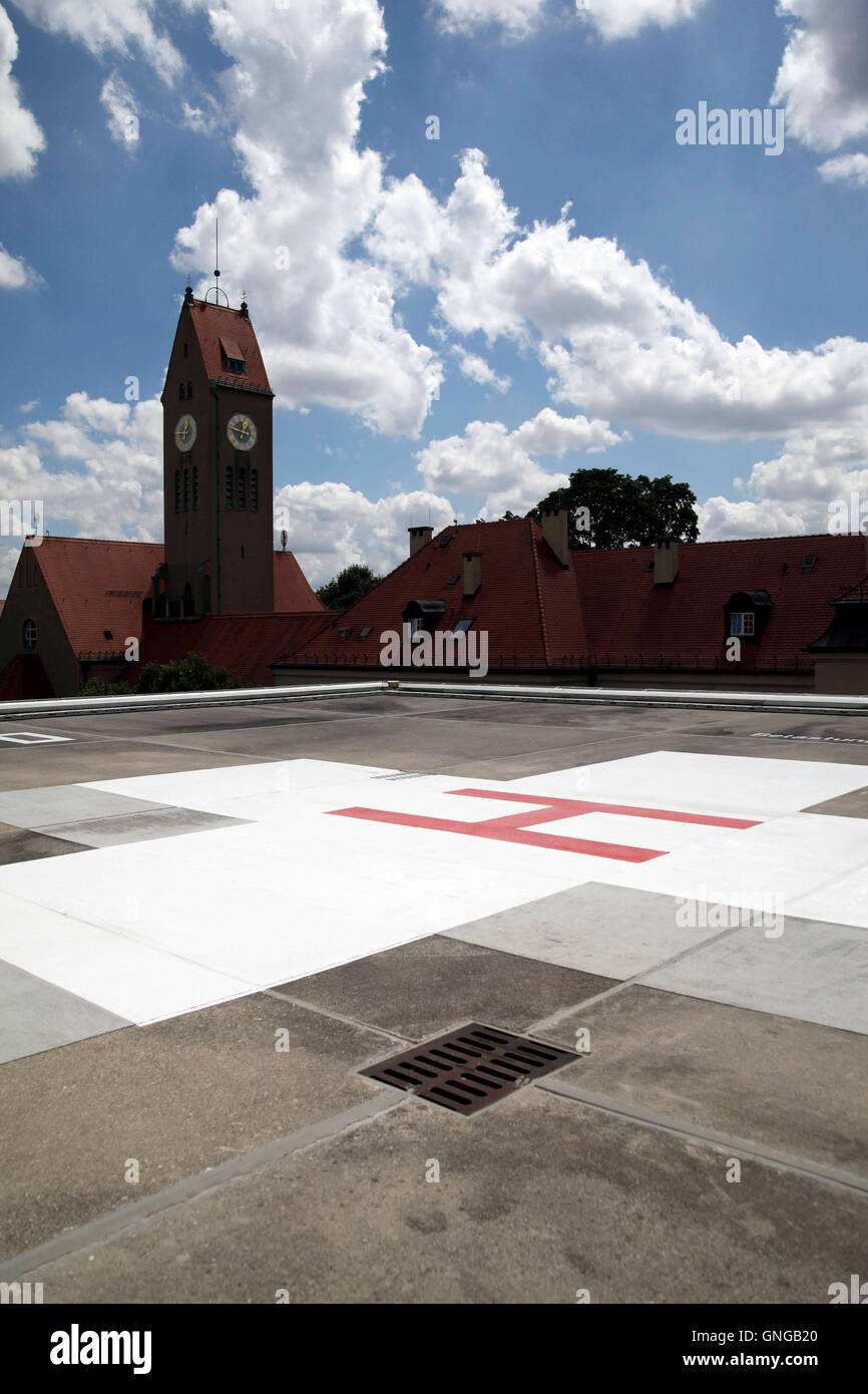 Klinikum Schwabing Notrufzentrale, 2014 Stockfoto